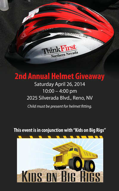 2nd Annual ThinkFirst Helmet Giveaway